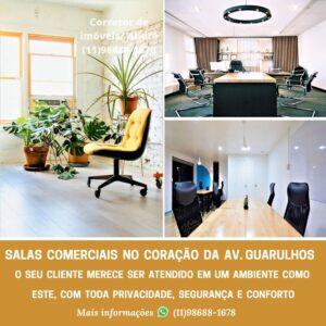 salas comerciais em Guarulhos